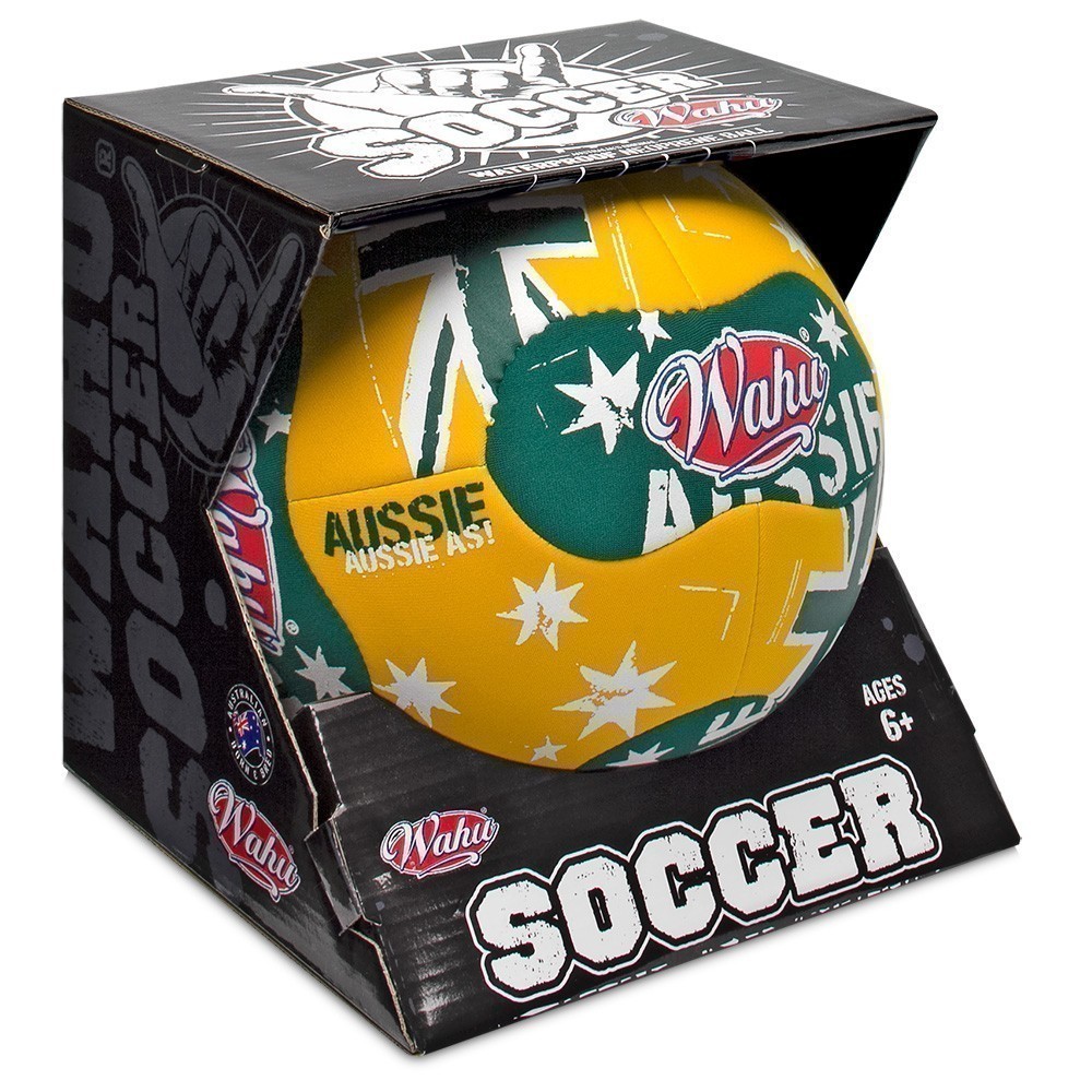 Wahu - Beach Soccer Ball - Aussie Green and Gold
