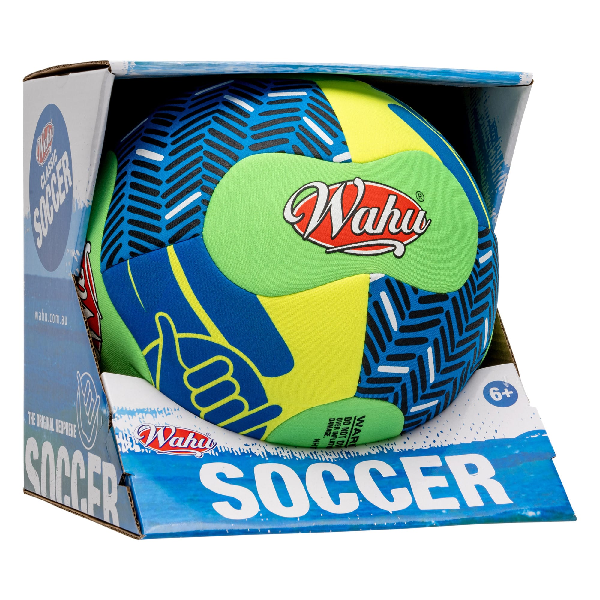 Wahu - Classic Beach Soccer Ball - Green