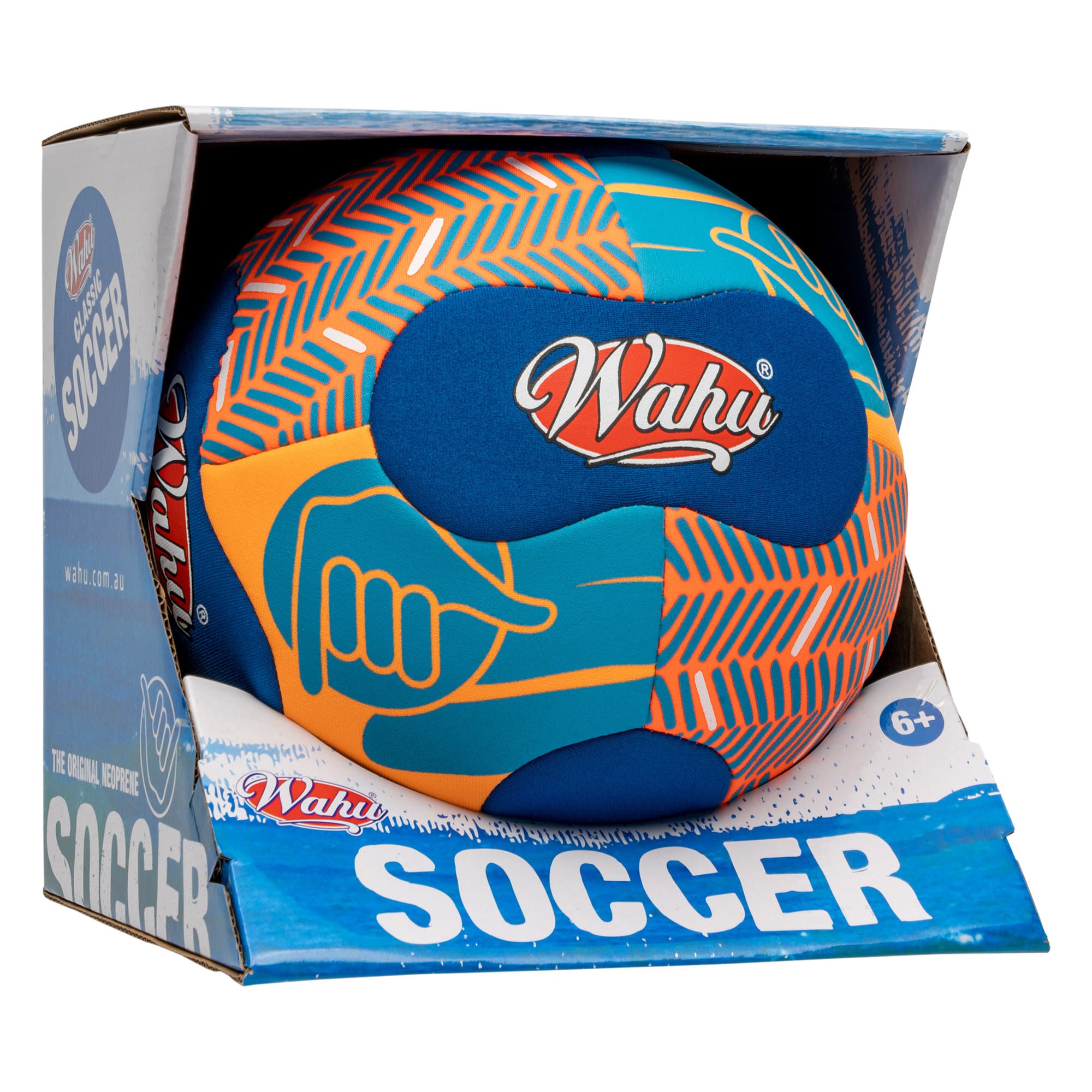 Wahu - Classic Beach Soccer Ball - Orange