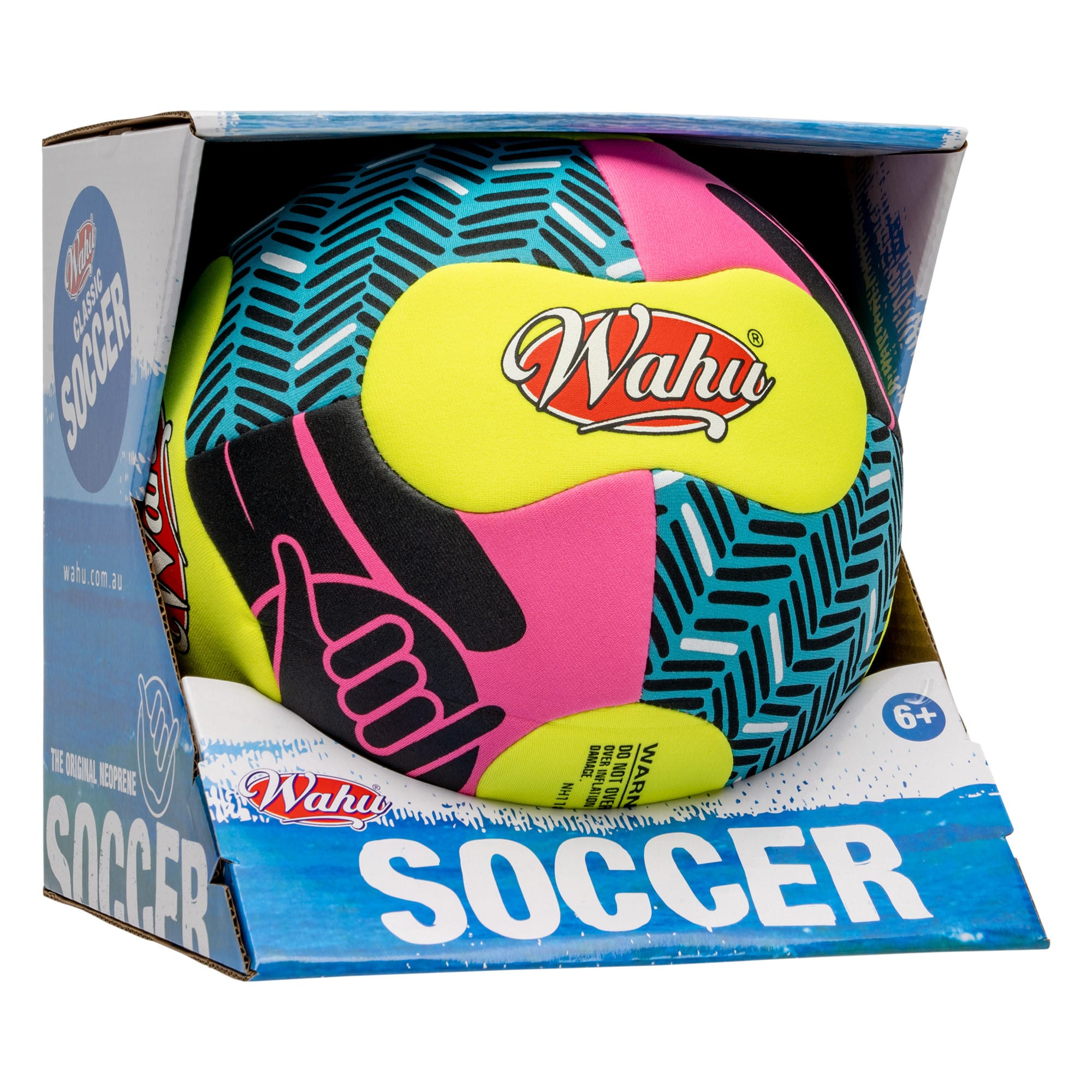 Wahu - Classic Beach Soccer Ball - Pink