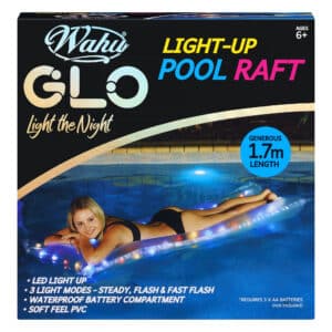 Wahu Glo - Light-Up Pool Raft