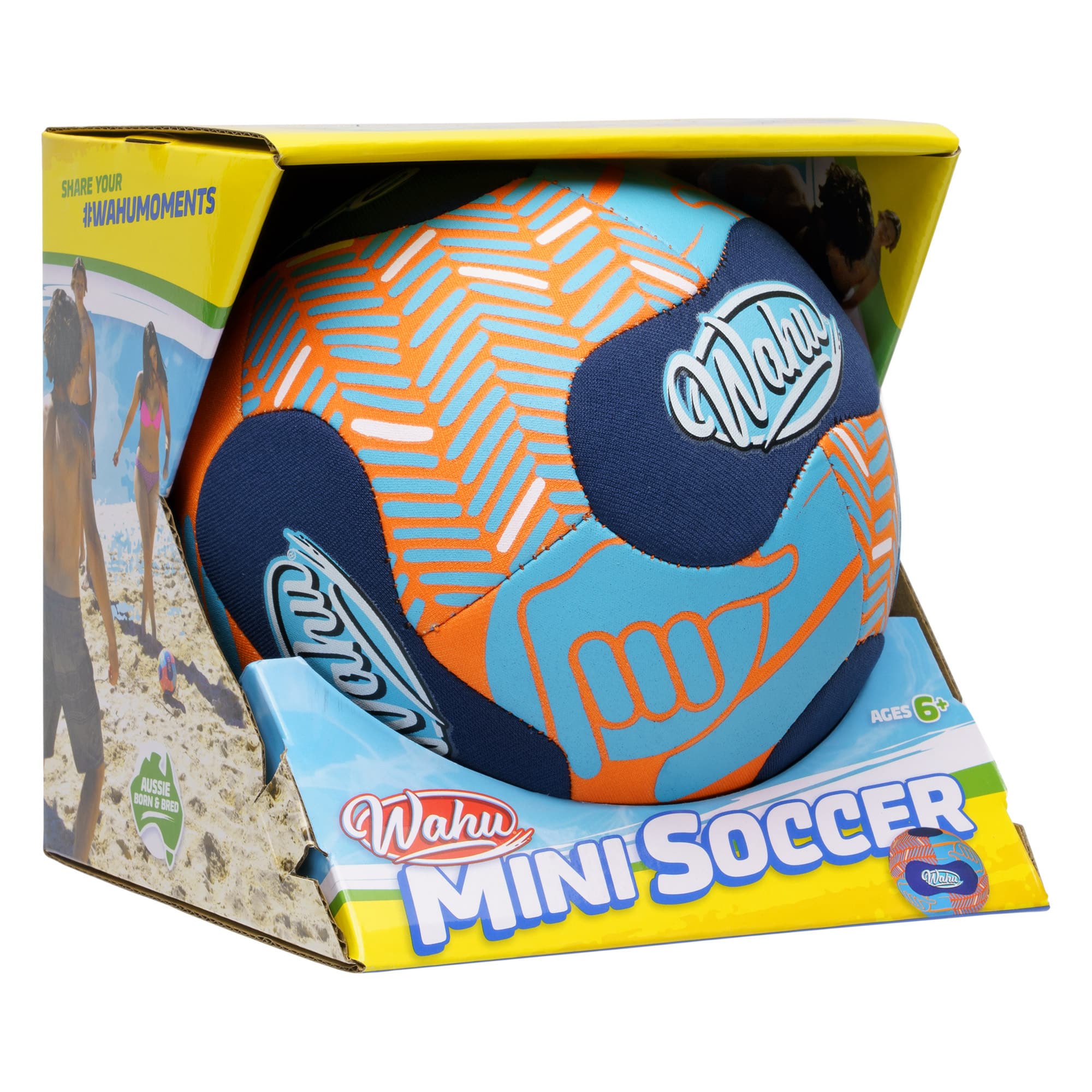 Wahu - Mini Beach Soccer Ball - Orange