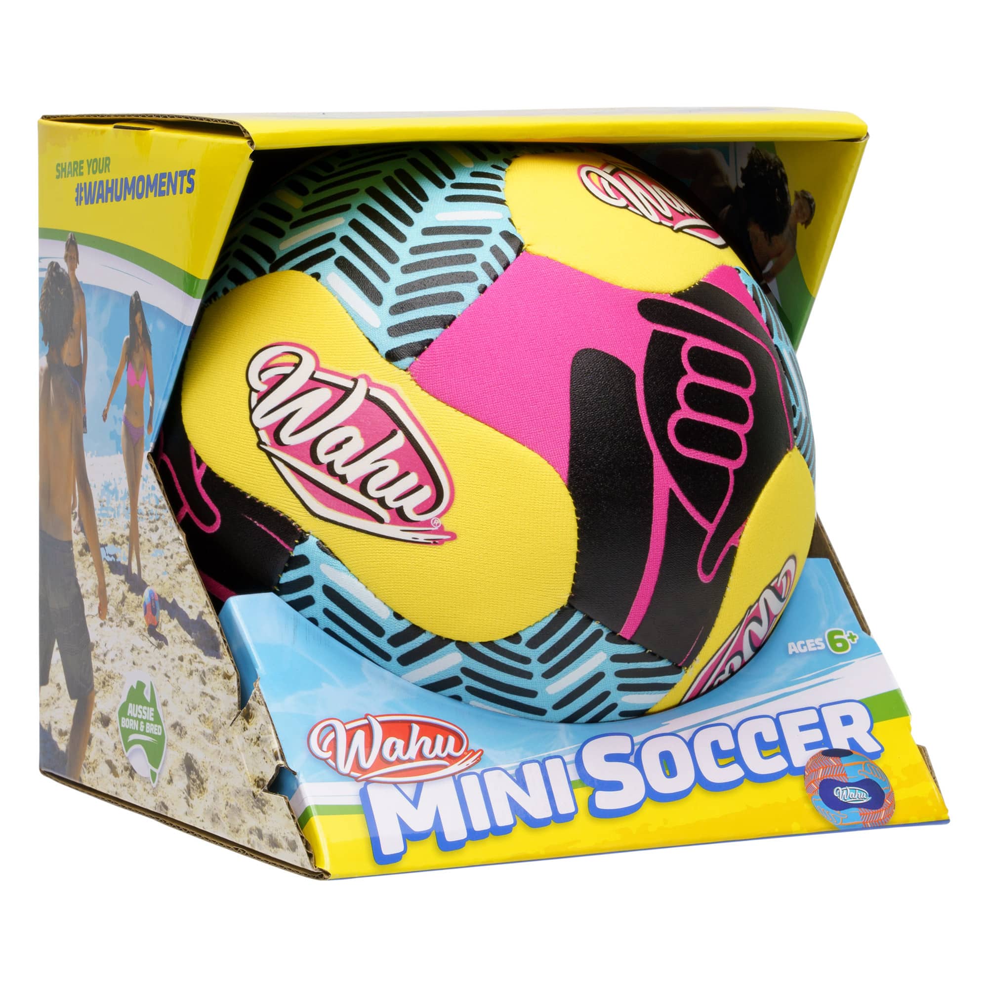 Wahu - Mini Beach Soccer Ball - Yellow