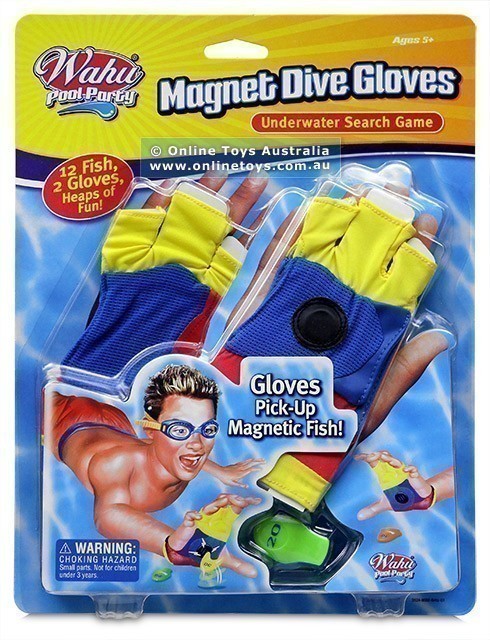 Wahu - Pool Party - Magnet Dive Gloves