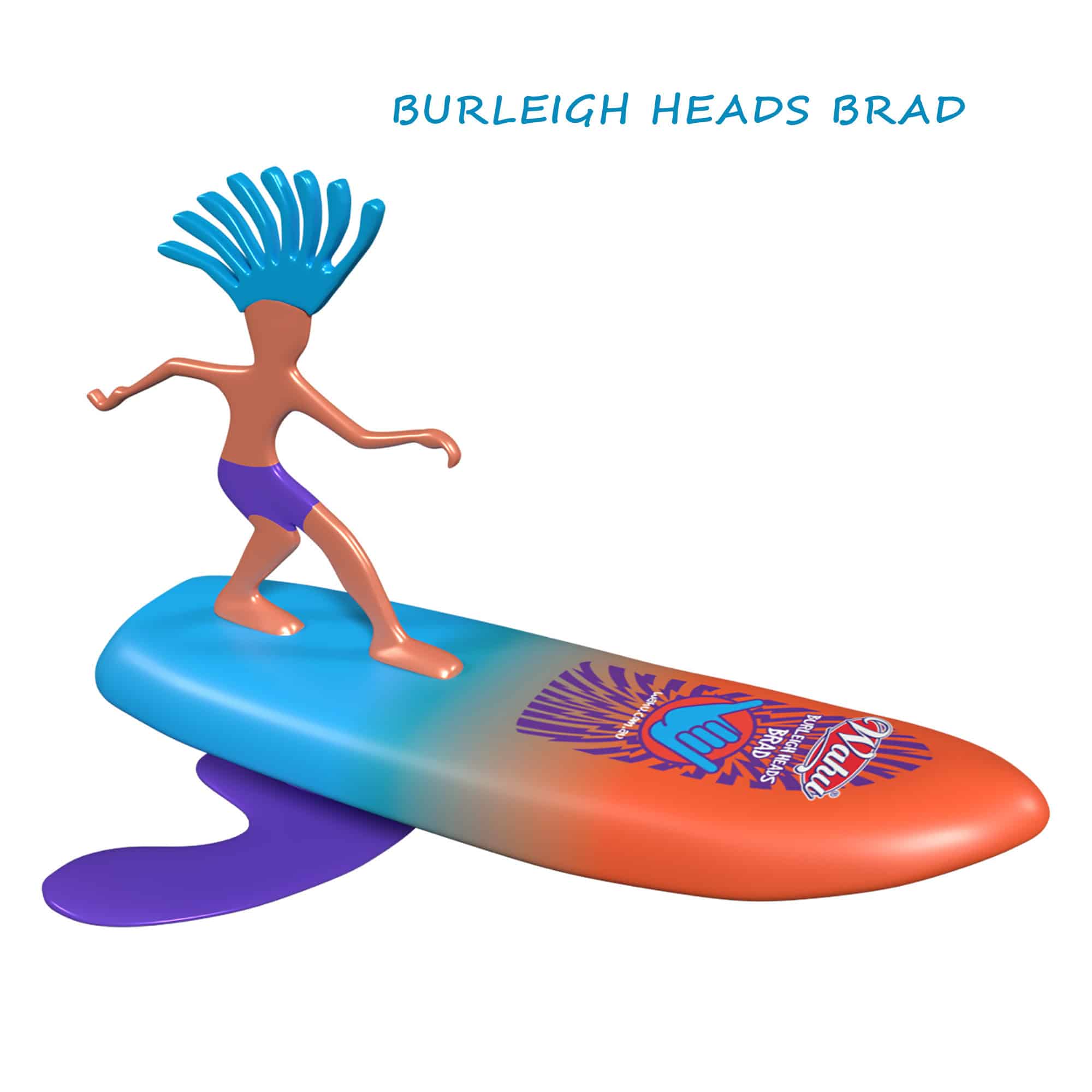 Wahu - Surfer Dudes - Burleigh HeadsBrad