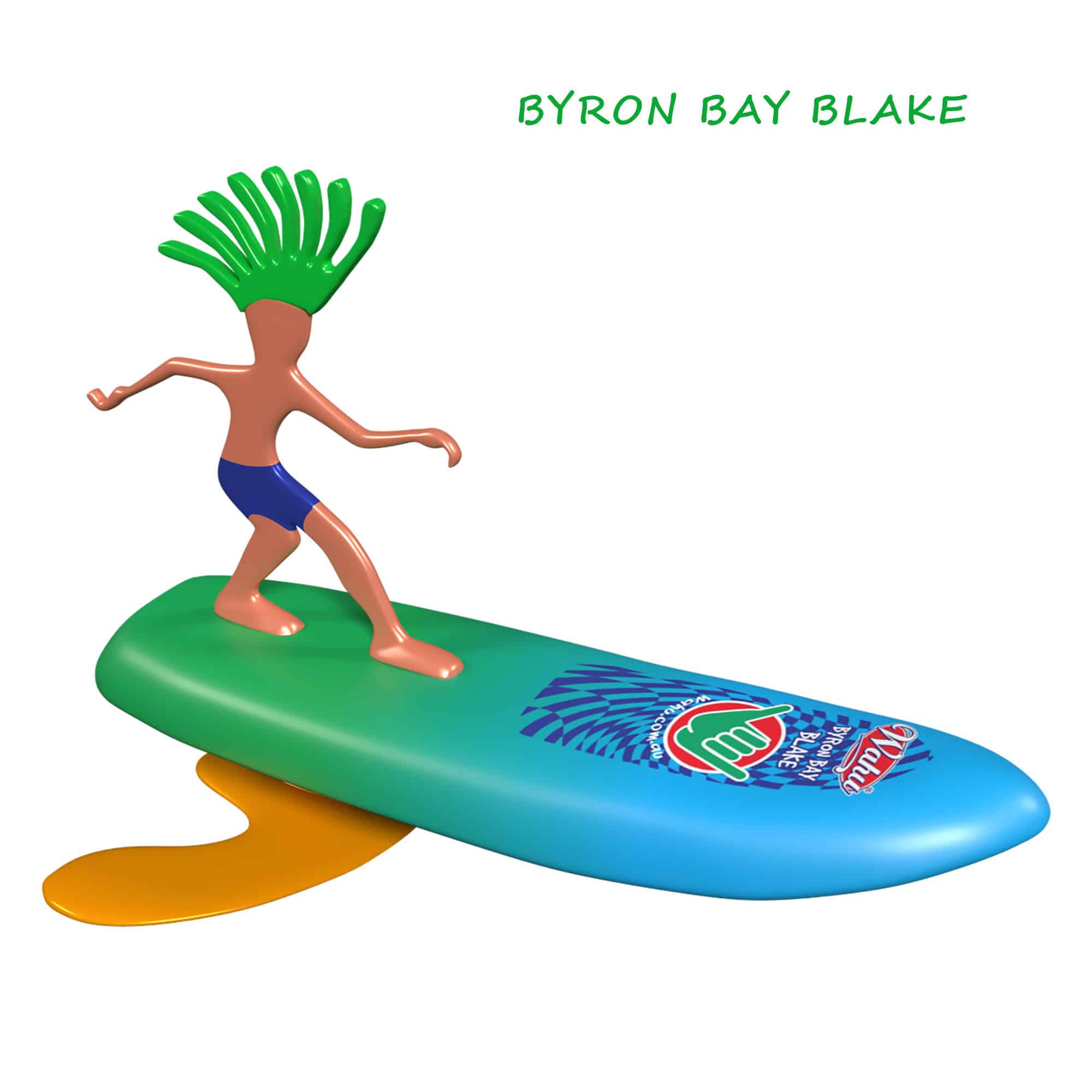 Wahu - Surfer Dudes - Byron Bay Blake