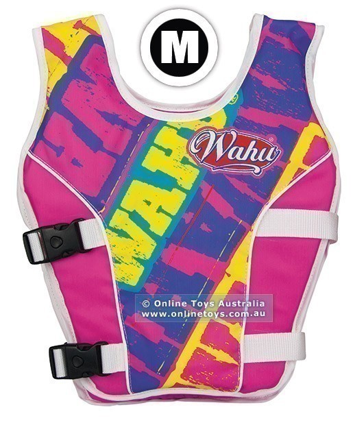 Wahu - Swim Vest - Medium 4-5 Years - Pink