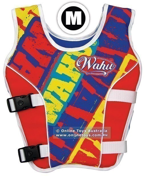 Wahu - Swim Vest - Medium 4-5 Years - Red