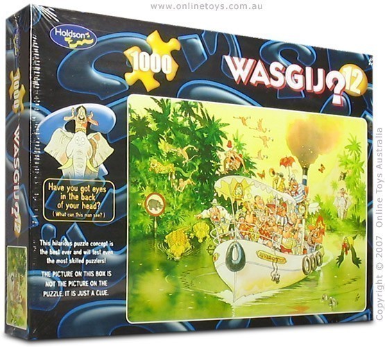 Wasgij? #12 - The Mouth of the River - 1000Pce Jigsaw Puzzle