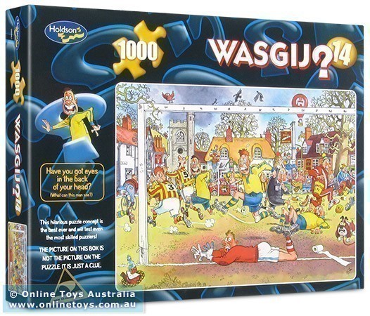 Wasgij? #14 - Football Madness - 1000Pce Jigsaw Puzzle