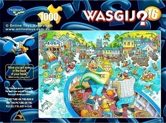 Wasgij - #16 Catch of the Day - 1000 Piece Jigsaw Puzzle
