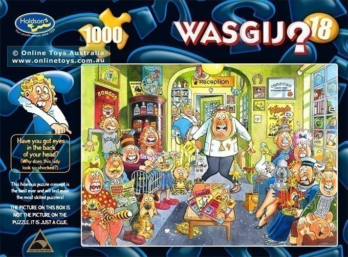 Wasgij - #18 Uproar at the Vets - 1000 Piece Jigsaw Puzzle