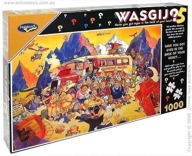 Wasgij? #5 - Late Booking - 1000Pce Jigsaw Puzzle
