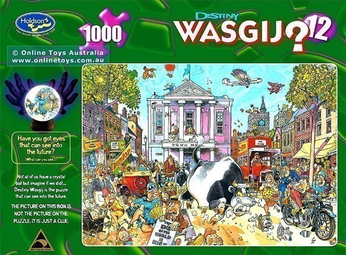 Wasgij Destiny - #12 Market Mayhem - 1000 Piece Jigsaw Puzzle