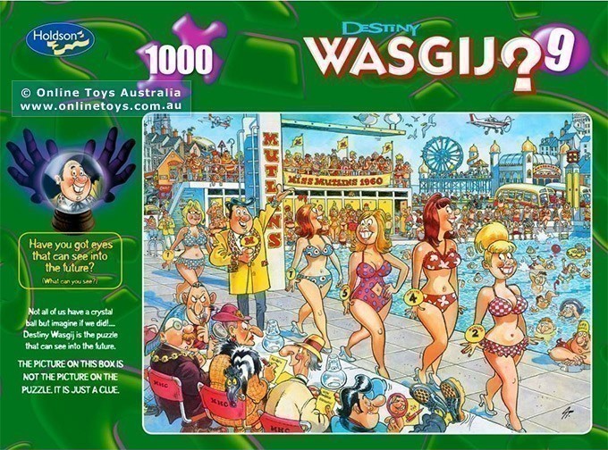 Wasgij Destiny - #9 Super Models - 1000 Piece Jigsaw Puzzle