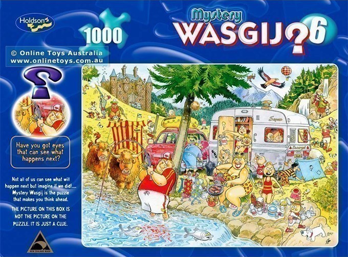 Wasgij Mystery - #6 Camping Commotion - 1000 Piece Jigsaw Puzzle