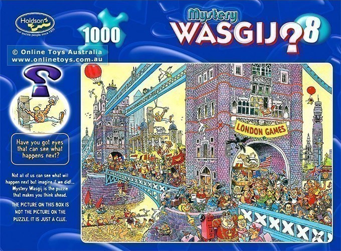 Wasgij Mystery - #8 The final Hurdle - 1000 Piece Jigsaw Puzzle