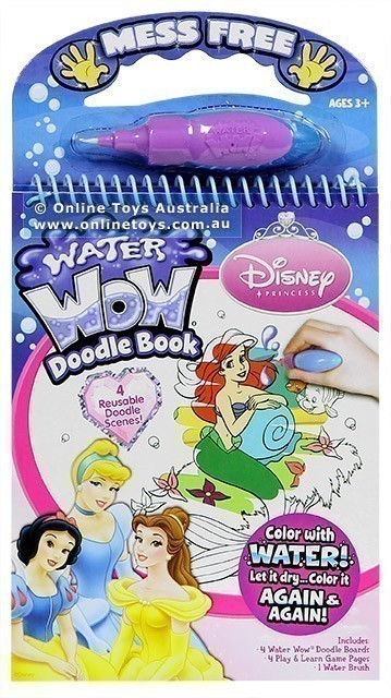 Water Wow - Doodle Book - Disney Princesses