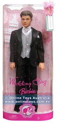 Wedding Day Barbie Groom Doll