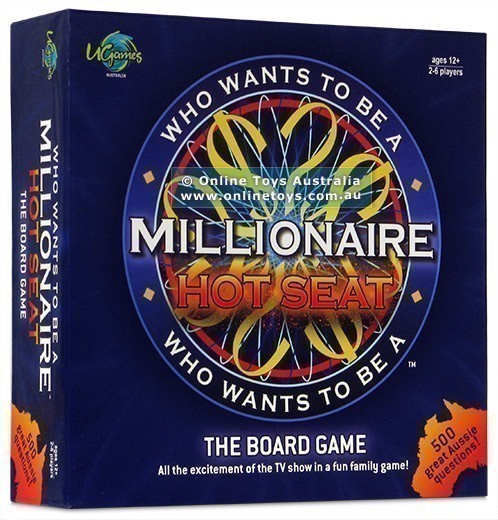 Who Wants To Be A Millionaire Hot Seat - Board Game