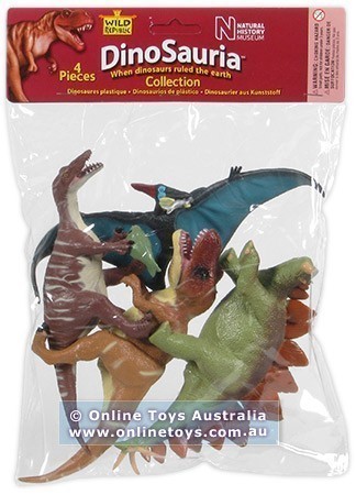 Wild Republic - DinoSauria Large Plastic Dinosaur Collection 1