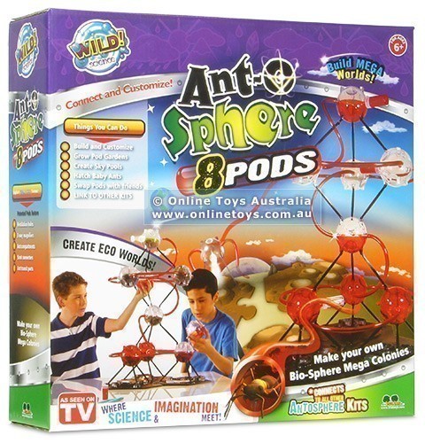 Wild Science - Ant-O-Sphere 8 Pods