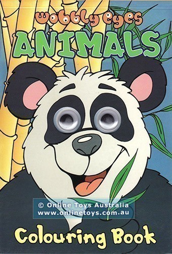 Wobbly Eyes Colouring Book - Animals