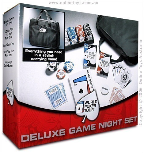 World Poker Tour - Deluxe Game Night Set
