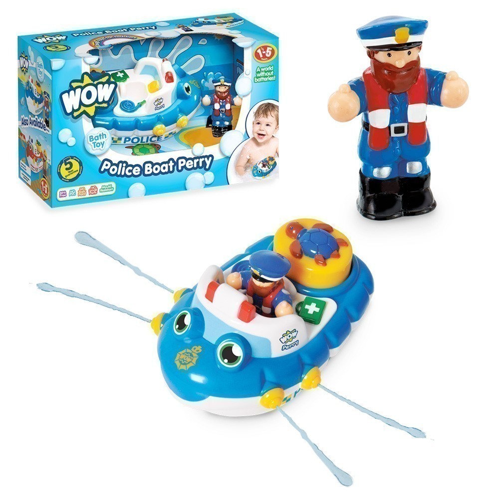 WOW Toys - Police Boat Perry