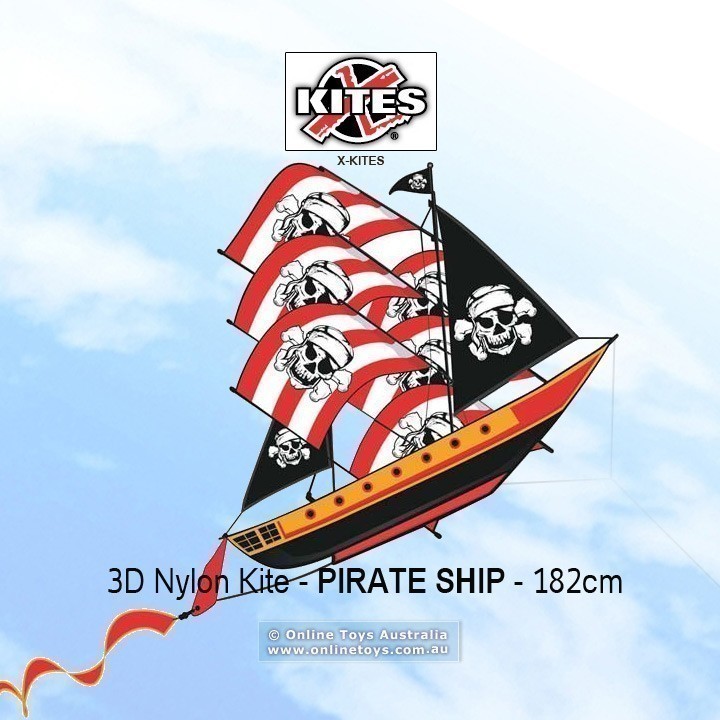 XKites - 3D Super Size - Pirate Ship 1.82m