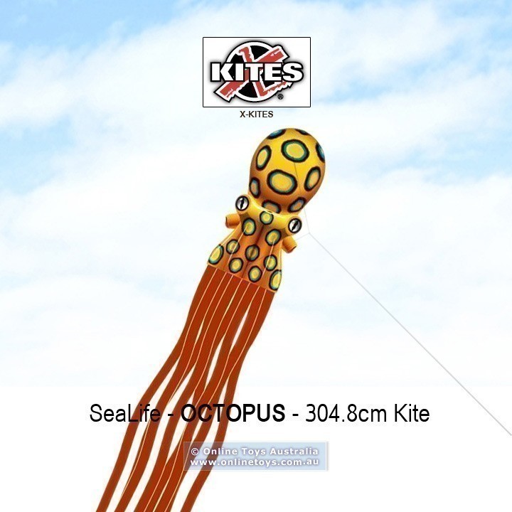 XKites - Deluxe Sealife - Octopus 3.04m
