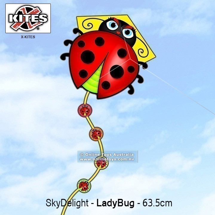 XKites - Sky Delight - Lady Bug 63cm
