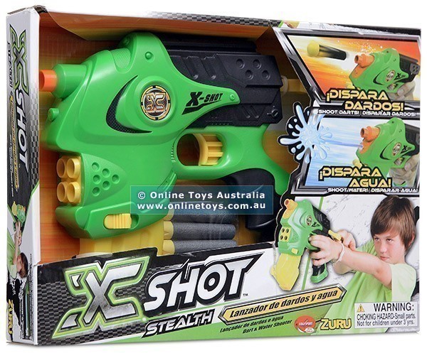 XShot - Stealth - Dart and Water Shooter