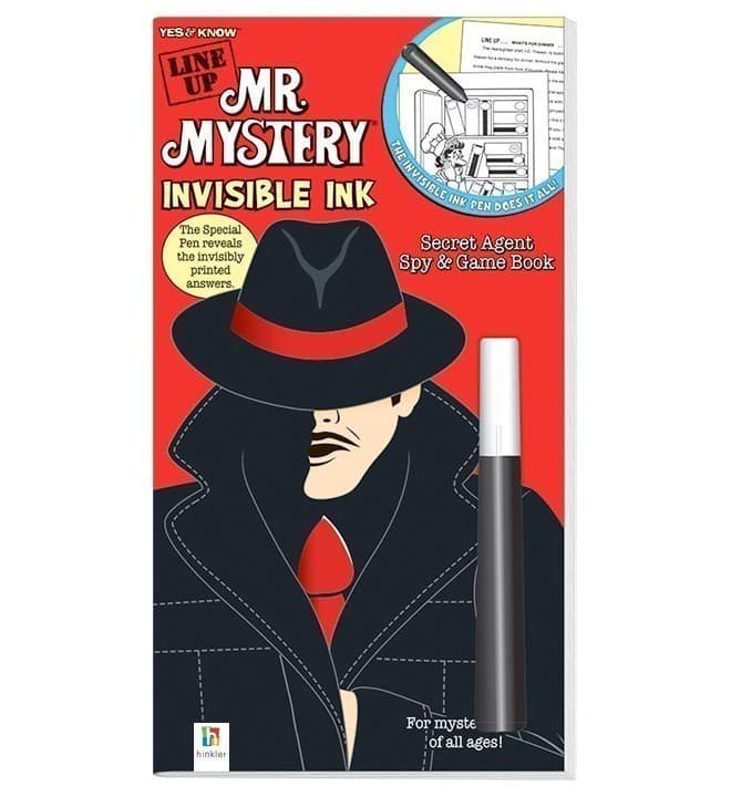 Yes and Know - Mr Mystery Invisible Ink Game Book - Line-Up