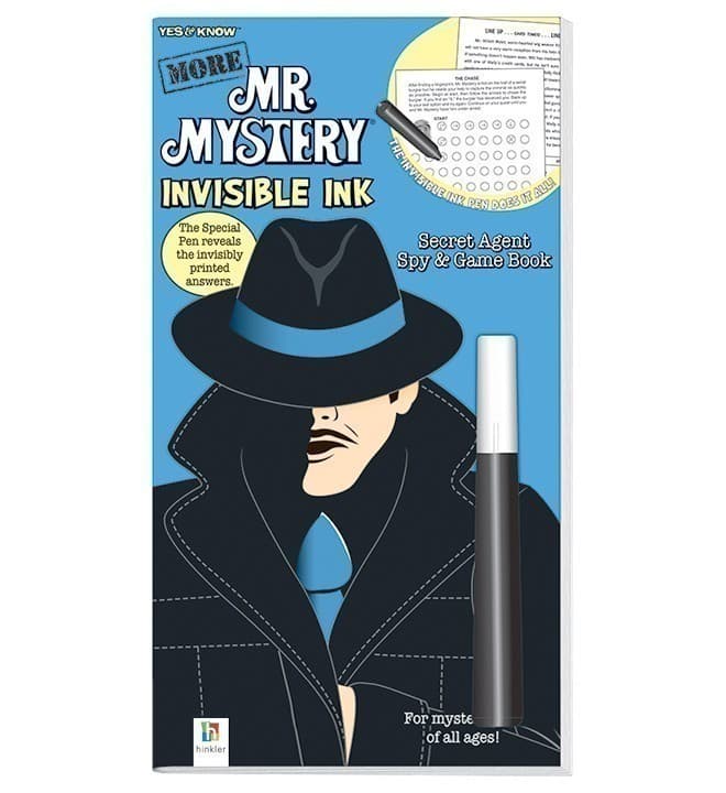 Yes and Know - Mr Mystery Invisible Ink Game Book - More