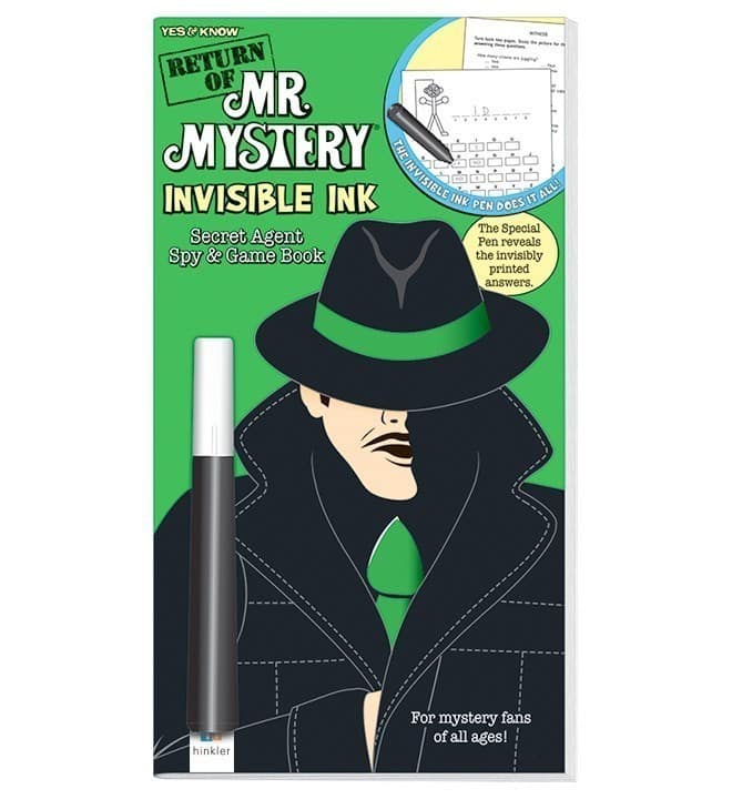 Yes and Know - Mr Mystery Invisible Ink Game Book - The Return Of