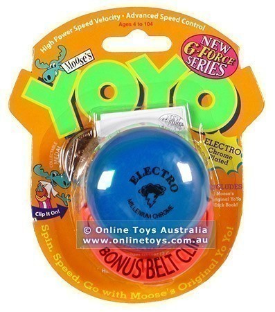 YoYo by Moose - Blue Electro Chrome Plated