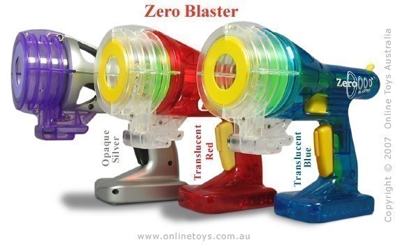 Zero Blaster - Available in Red, Blue and Silver Colours