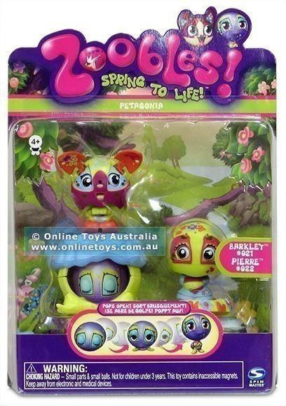 Zoobles - Petagonia Double Pack - Figures 021 and 022