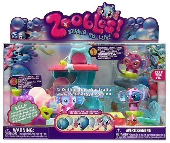 Zoobles - Seagonia - Kelp's Underwater Playset
