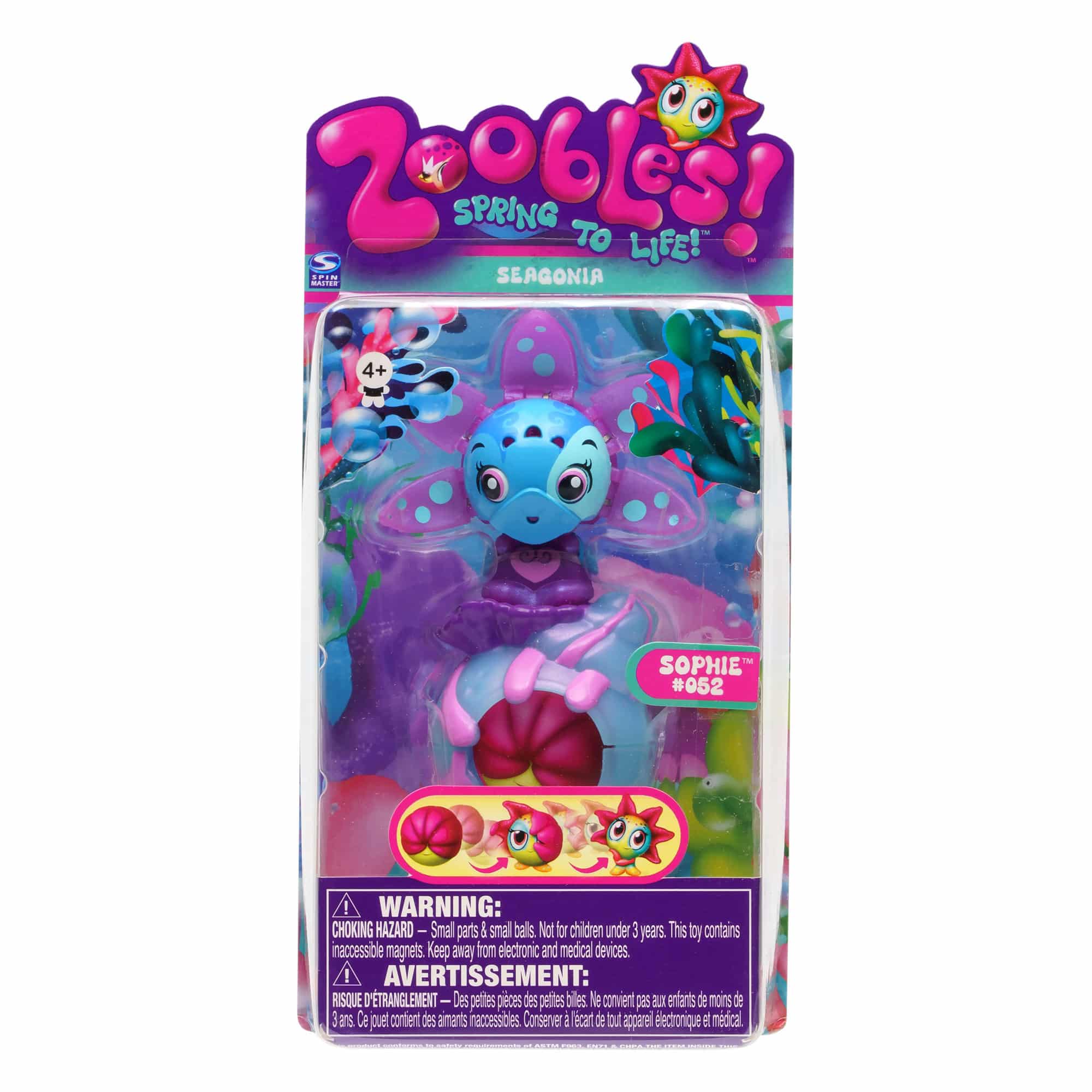 Zoobles - Seagonia Single Pack Figure - 052 Sophie