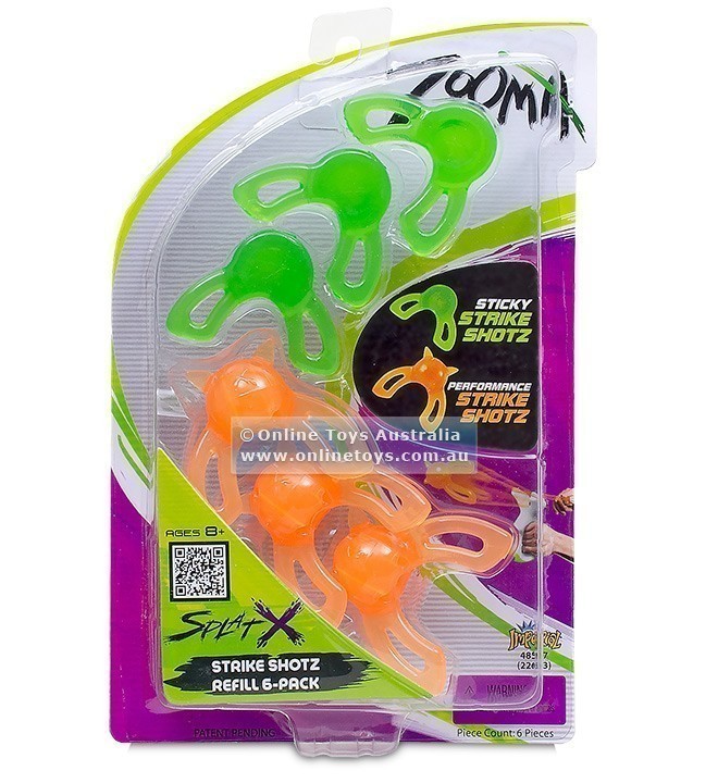 Zooma - Strike Shots - Refill 6-Pack