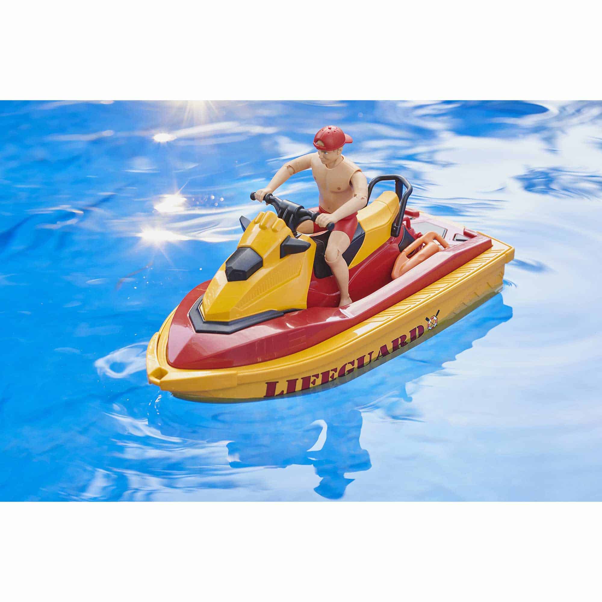 Bruder - EMERGENCY bworld lifeguard with stand-up paddle