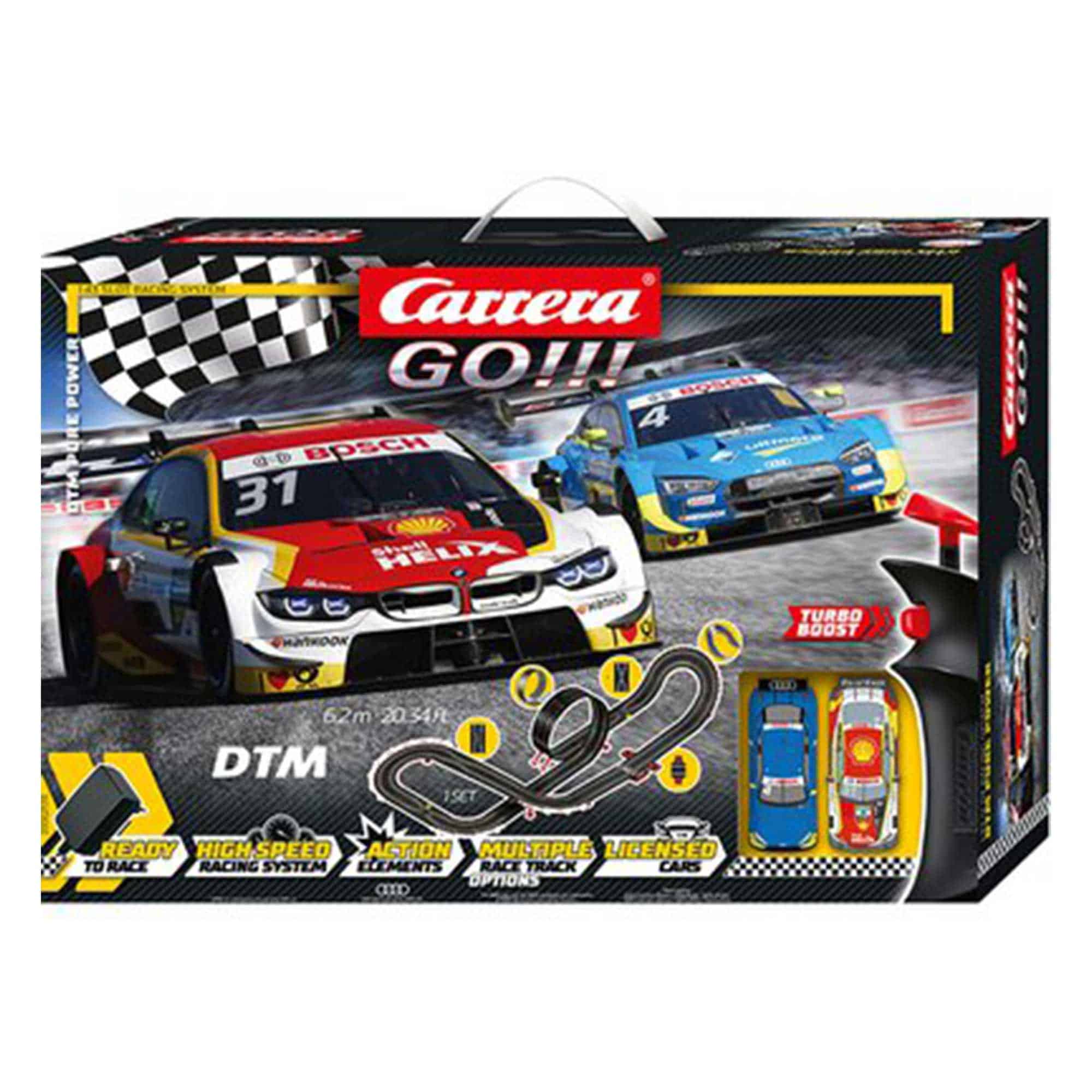 Carrera Go - DTM Pure Power Slot Car Set  m - Online Toys Australia