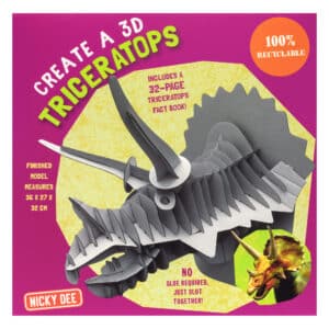 Create a 3D Triceratops