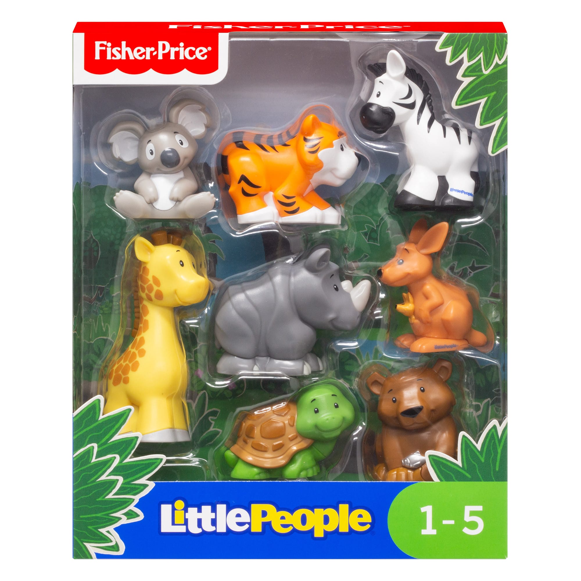 Fisher Price - Little People - 8-Pack Animal Figure Assortment