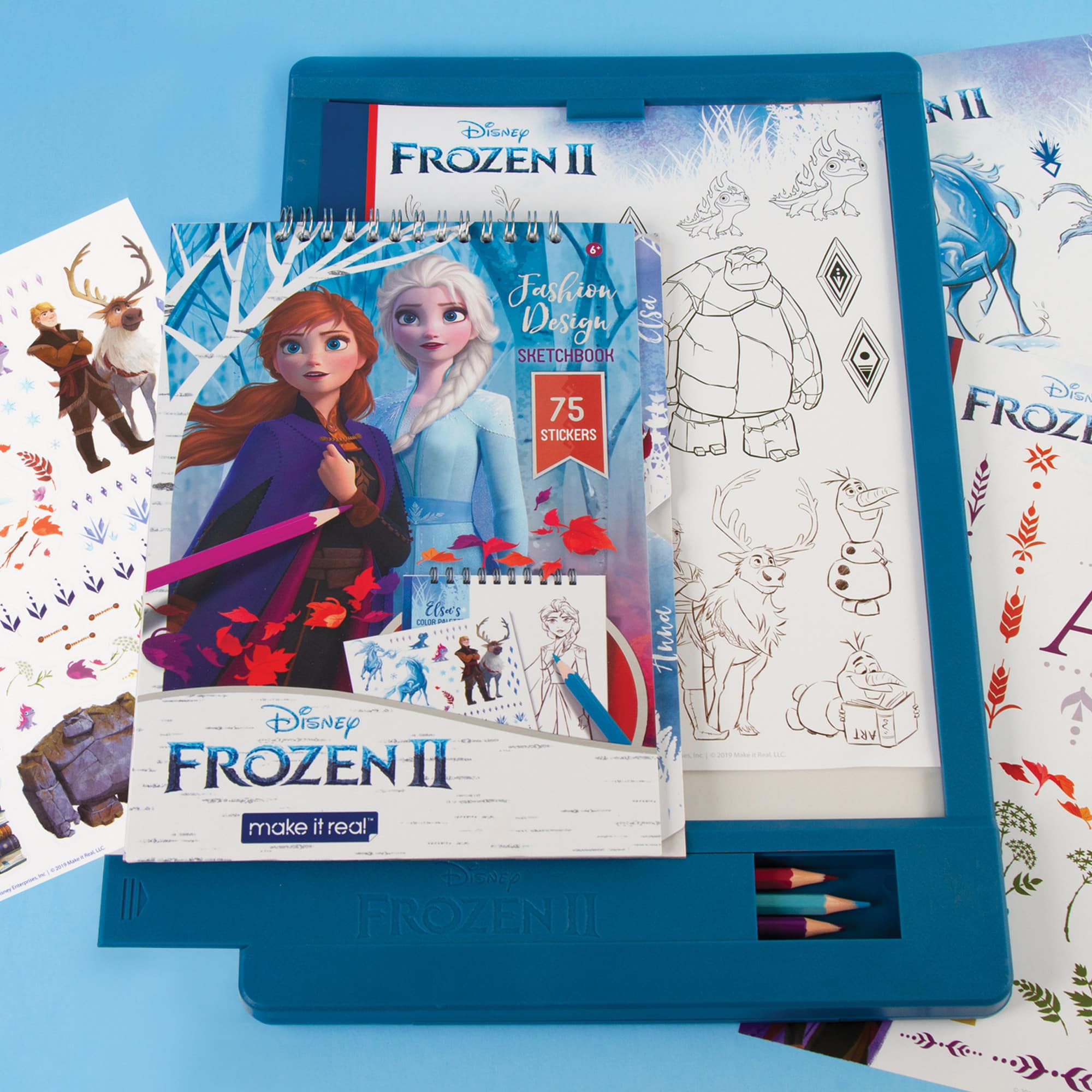 Make It Real - Disney Frozen 2 Fashion Design Tracing Light Table