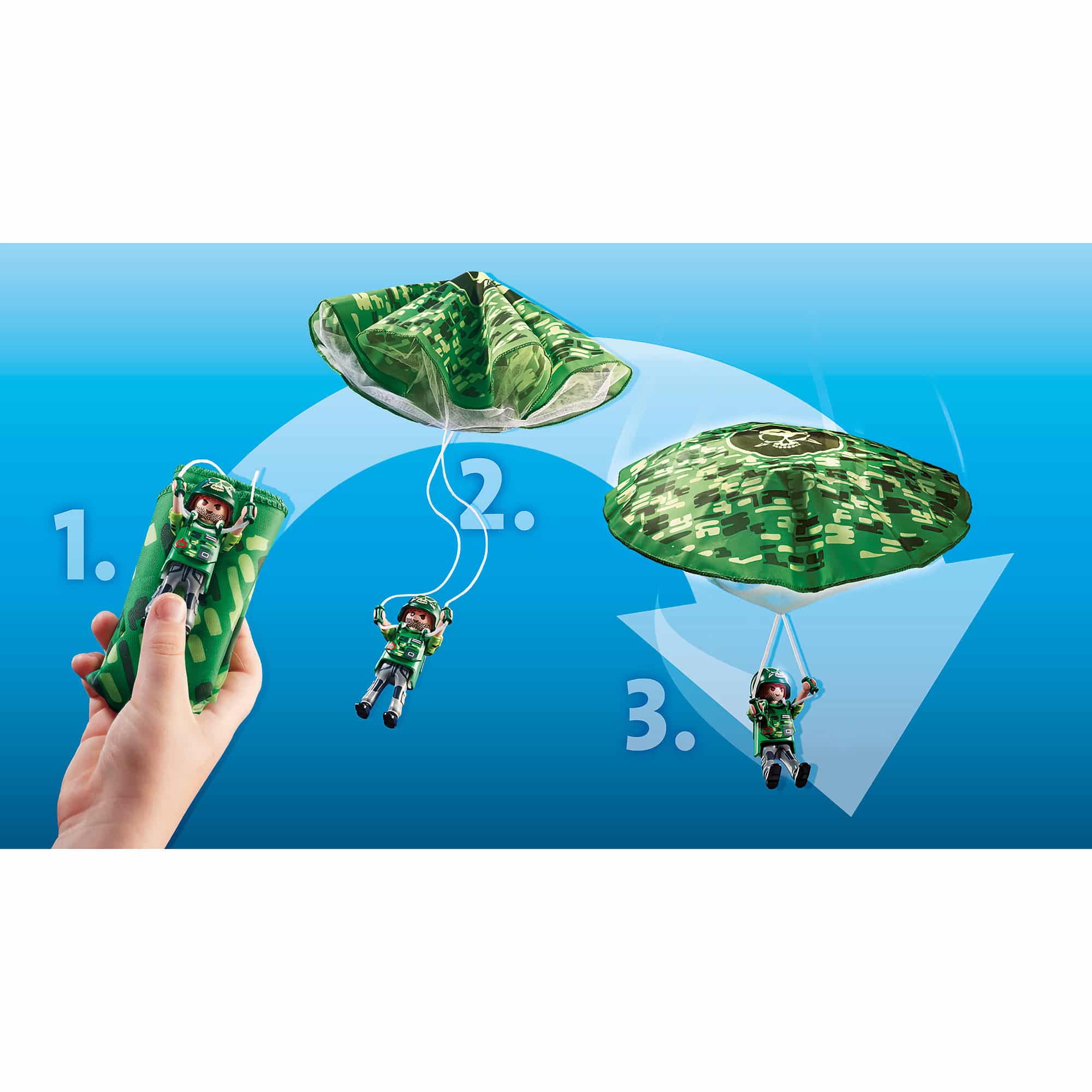 Playmobil - City Action - Police Parachute Search 70569