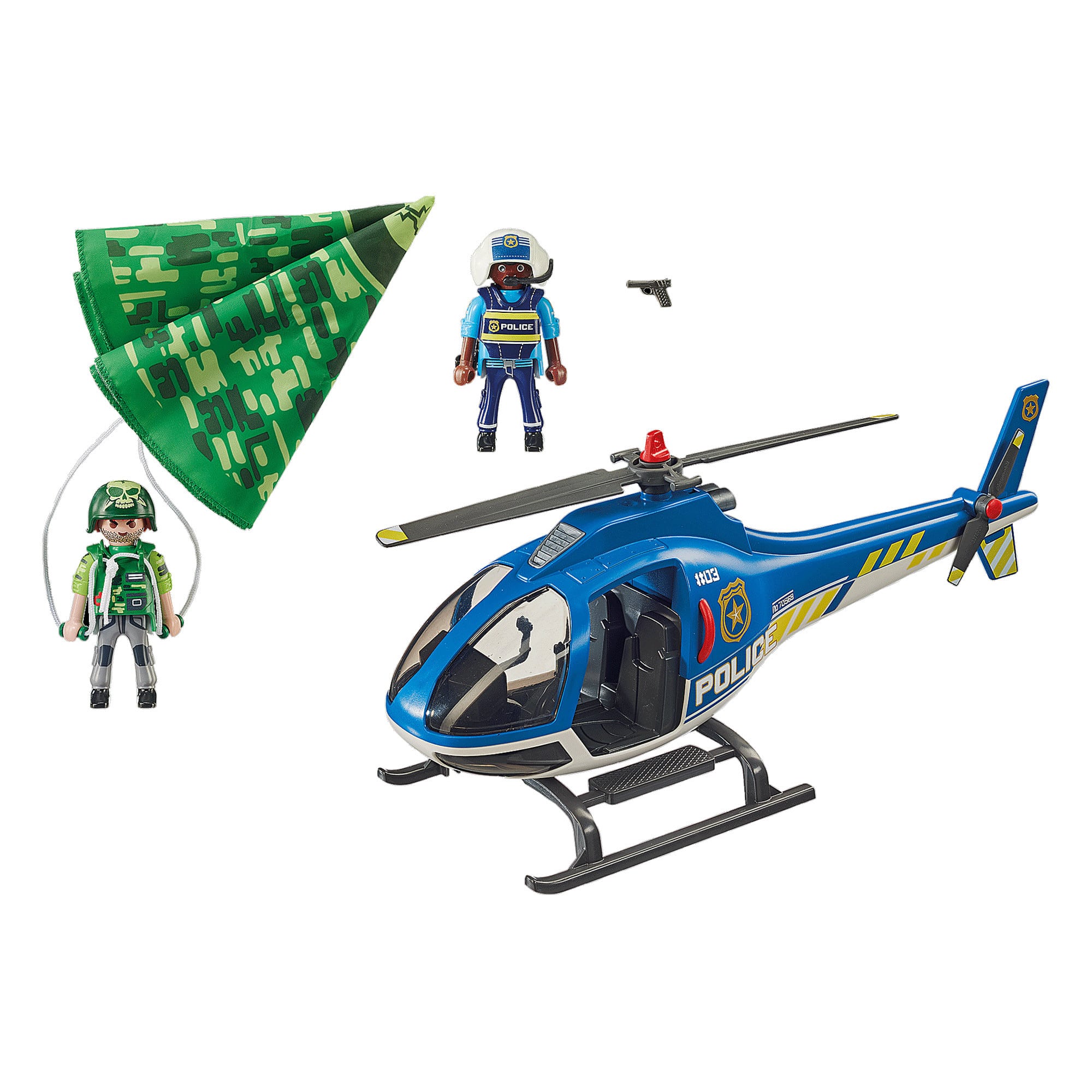 Playmobil - City Action - Police Parachute Search 70569