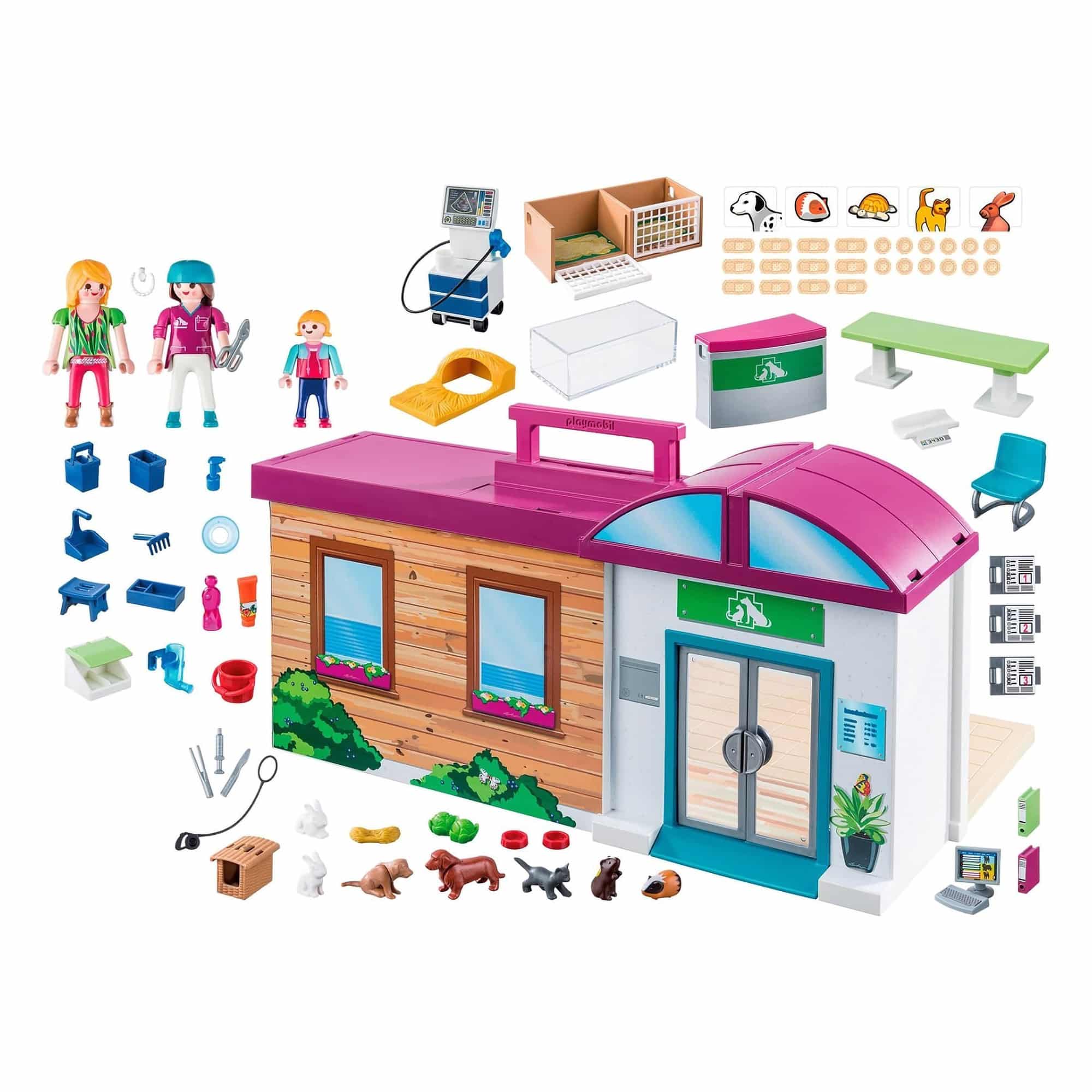 Playmobil - City Life - Take Along Vet Clinic 70146